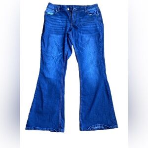 Classic Blue Women's Flared Jeans